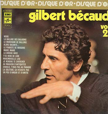 Albumcover Gilbert Becaud - Disque d´or Vol. 2 <br>