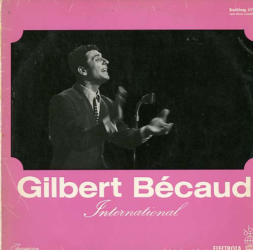 Albumcover Gilbert Becaud - International