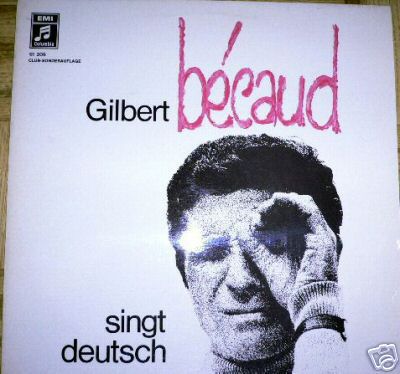 Albumcover Gilbert Becaud - singt deutsch
