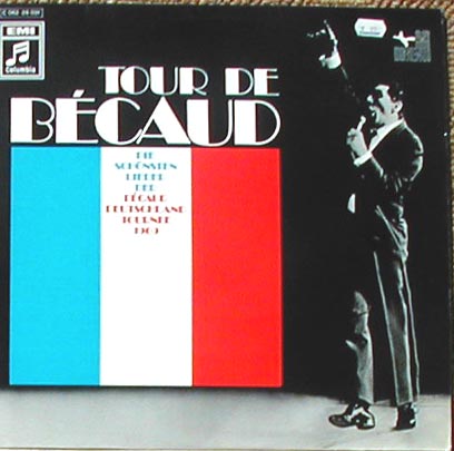 Albumcover Gilbert Becaud - Tour de Becaud - Die schönsten Lieder der Becaud Deutschland Tourne 1969