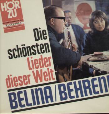 Albumcover Belina und Siegfried Behrend - Die schönsten Lieder dieser  Welt