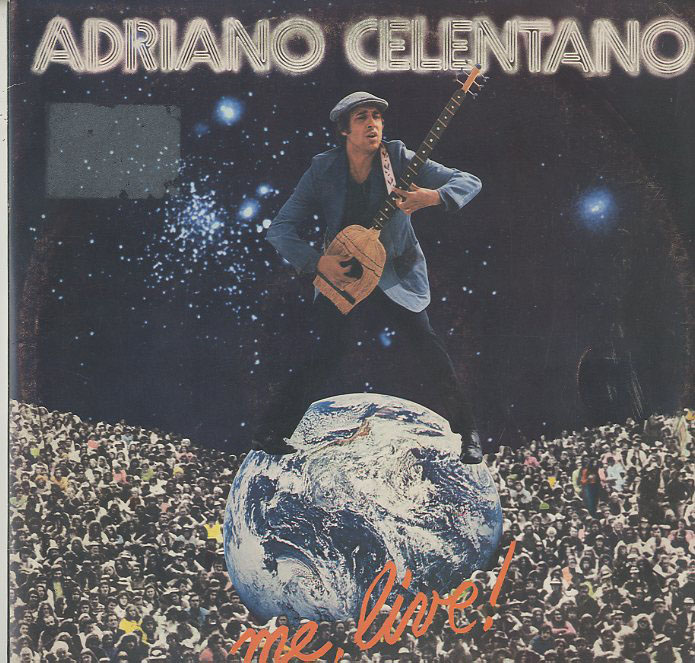 Albumcover Adriano Celentano - me, live ! (DLP)