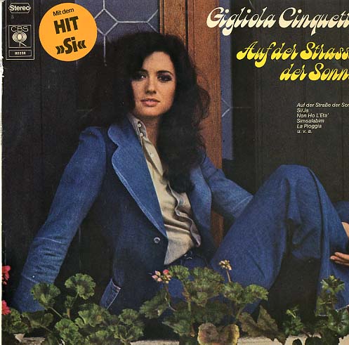 Albumcover Gigliola Cinquetti - Auf der Strasse der Sonne