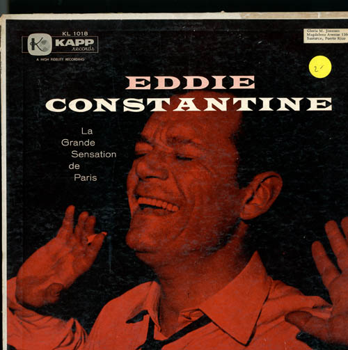 Albumcover Eddie Constantine - La Grande Sensation de Paris