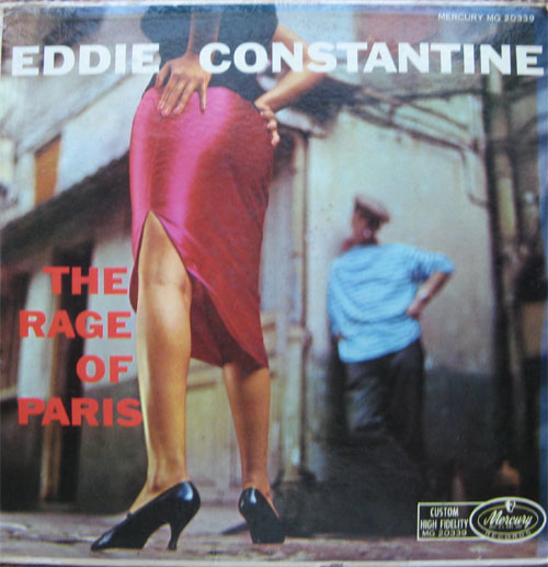 Albumcover Eddie Constantine - The Rage of Paris