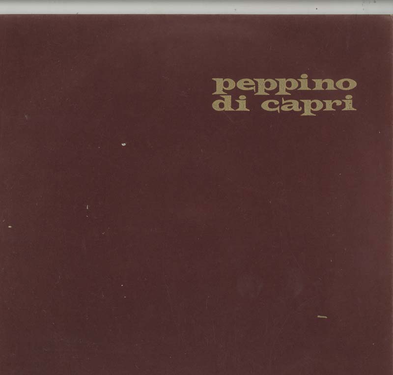 Albumcover Peppino di Capri - Napoli Ierei - Napoli Oggi (NUR COVER - rot)
