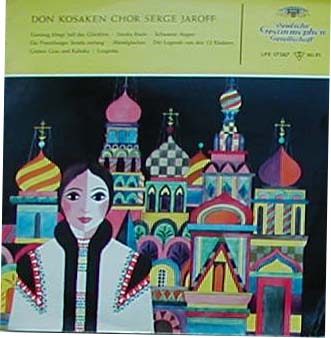 Albumcover Don Kosaken Chor, Ltg. Serge Jarof - Don Kosaken Chor Serge Jaroff  (25 cm LP)