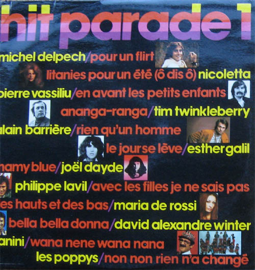 Albumcover Various International Artists - hit parade 1 (Barclay Sampler)