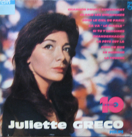 Albumcover Juliette Greco - 10 ans de chansons