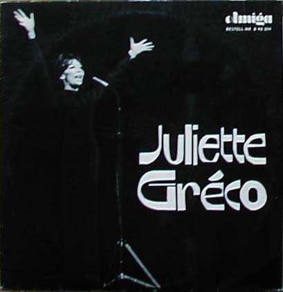 Albumcover Juliette Greco - Juliette Greco (Amiga LP)