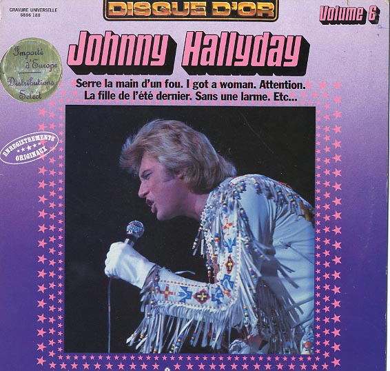 Albumcover Johnny Hallyday - Johnny Hallyday Volume 6 (Disque d´Or)