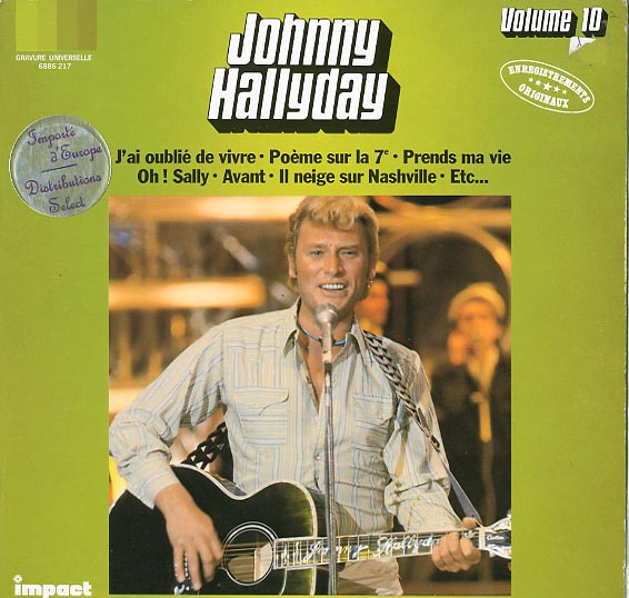 Albumcover Johnny Hallyday - Johnny Hallyday Volume 10