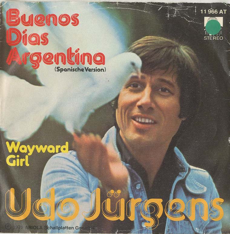Albumcover Udo Jürgens - Buenos Dias Argentina   (Spanische Version) / Wayward Girl