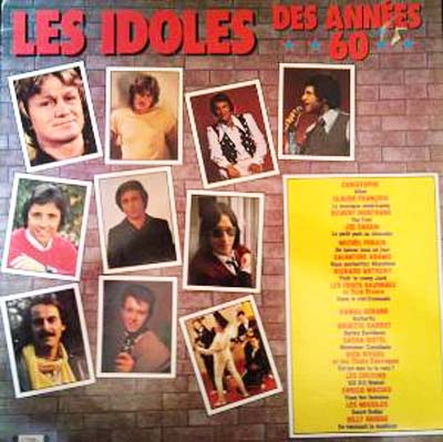 Albumcover Various International Artists - Les Idoles des Annees 60