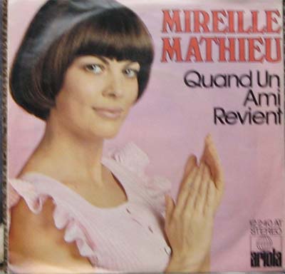 Albumcover Mireille Mathieu - Quand Un Ami Revient / En Frappant Dans Nos Main