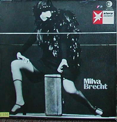 Albumcover Milva - Brecht