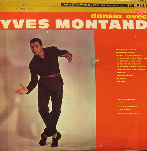 Albumcover Yves Montand - Dansez avec Yves Montand