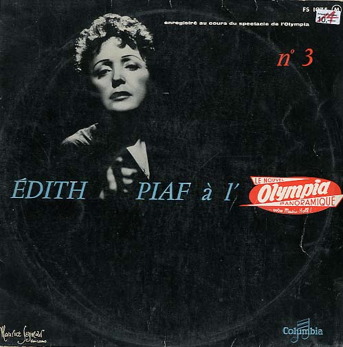 Albumcover Edith Piaf - A l´Olympia No. 3 (25 cm)