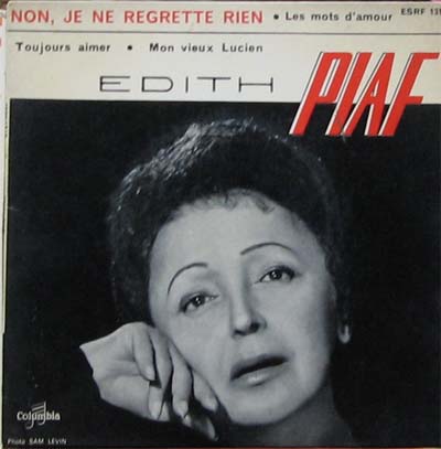 Albumcover Edith Piaf - Non Je ne Regrette Rien EP