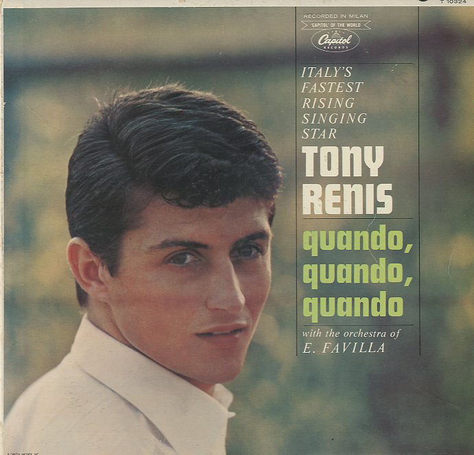 Albumcover Tony Renis - Quando Quando Quando