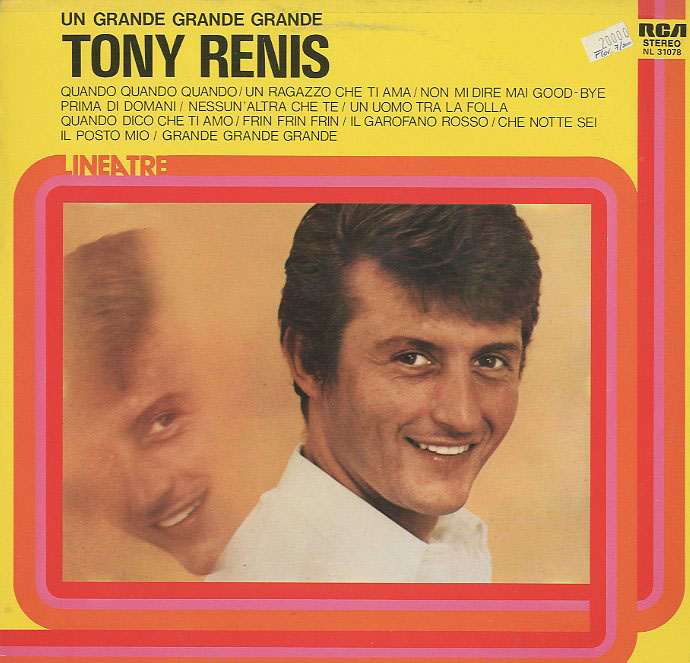 Albumcover Tony Renis - Un Grande Grande Grande