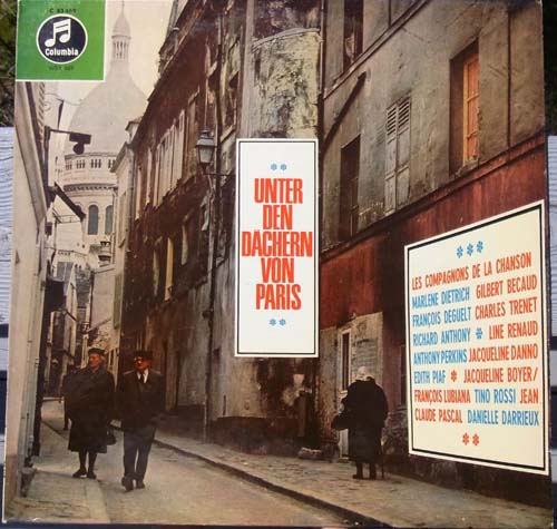 Albumcover Various International Artists - Unter den Dächern von Paris - Sous les toits de Paris