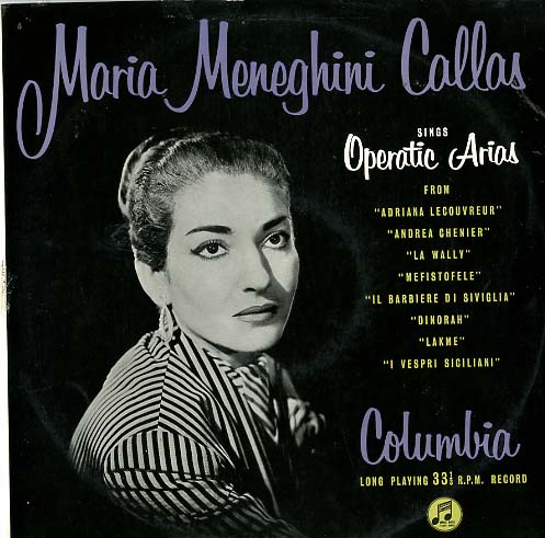 Albumcover Maria Callas - Maria Meneghini Calls sings Operatic Arias