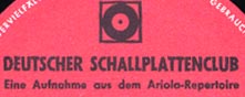 Logo des Labels Deutscher Schallplattenclub