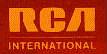 Logo des Labels RCA International (orange auf rot)
