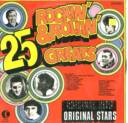 Albumcover k-tel Sampler - 25 Rockin & Rollin Greats