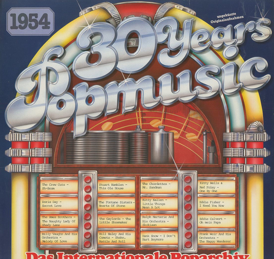 Albumcover Various Artists of the 50s - 30 Years Popmusic 1954