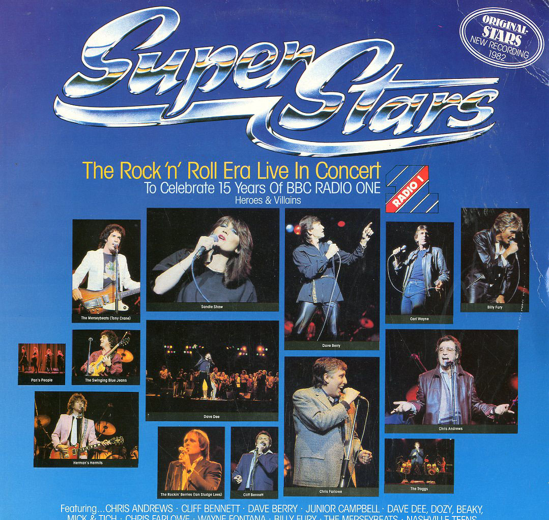 Albumcover Various GB-Artists - Super Stars - The Rock n Roll Era Live in Concert