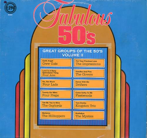Albumcover Various Artists of the 50s - Fabulous 50s - Great Groups Vol. 2