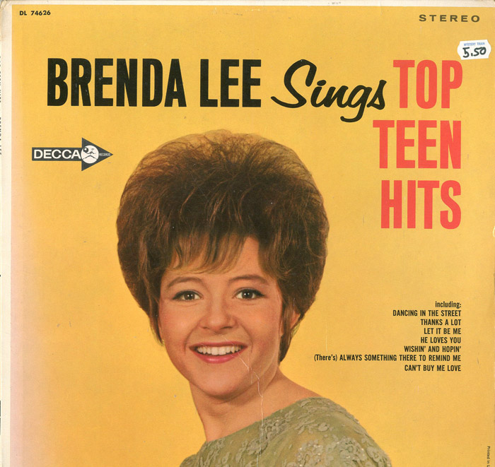 Albumcover Brenda Lee - Top Teen Hits