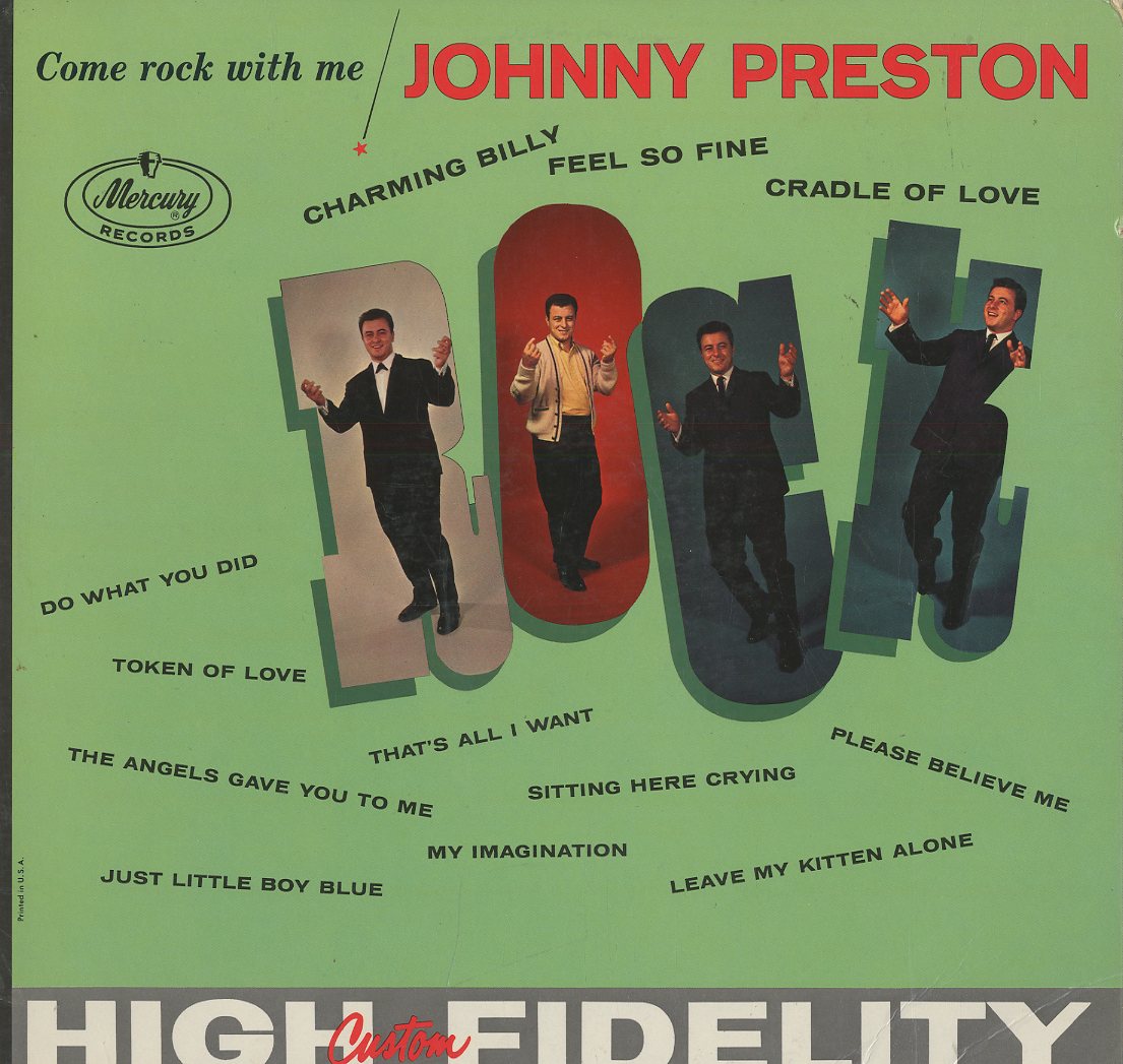 Albumcover Johnny Preston - Come Rock with me  (Orig.)
