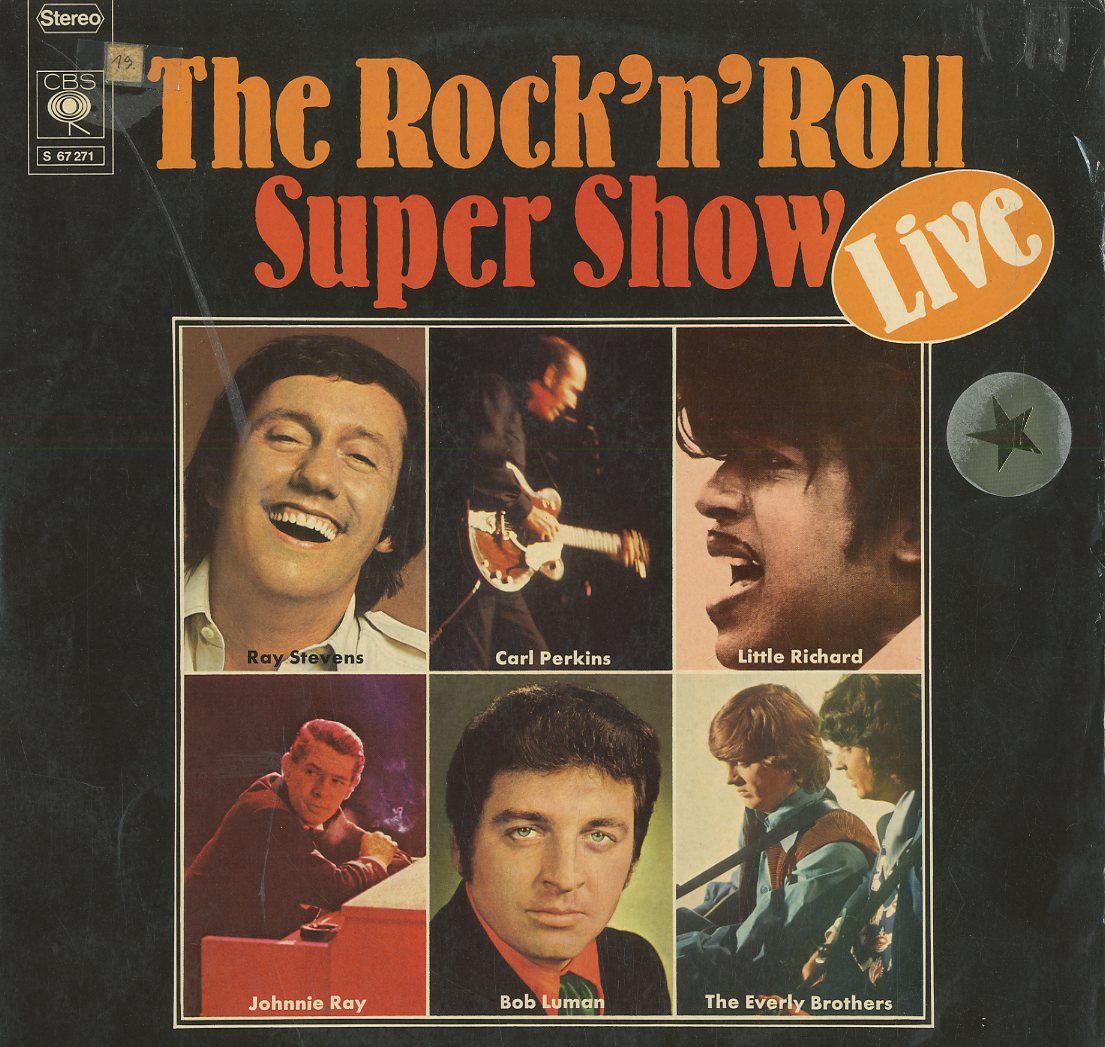 Albumcover Various Artists of the 60s - The Rock n Roll Super Show Live (DLP)