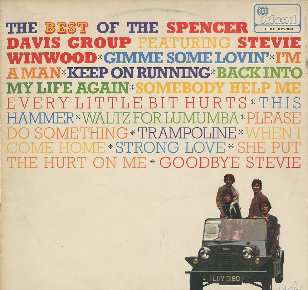 Albumcover Spencer Davis Group - The Best of The Spencer Davis Group Featuring Stevie Winwood