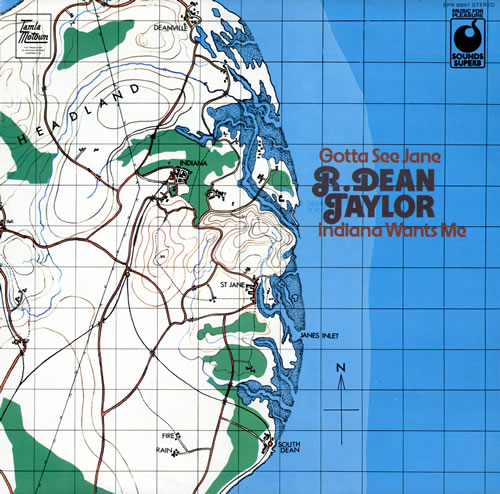 Albumcover R.Dean Taylor - Indiana Wants Me