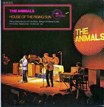 Albumcover The Animals - House of the Rising Sun