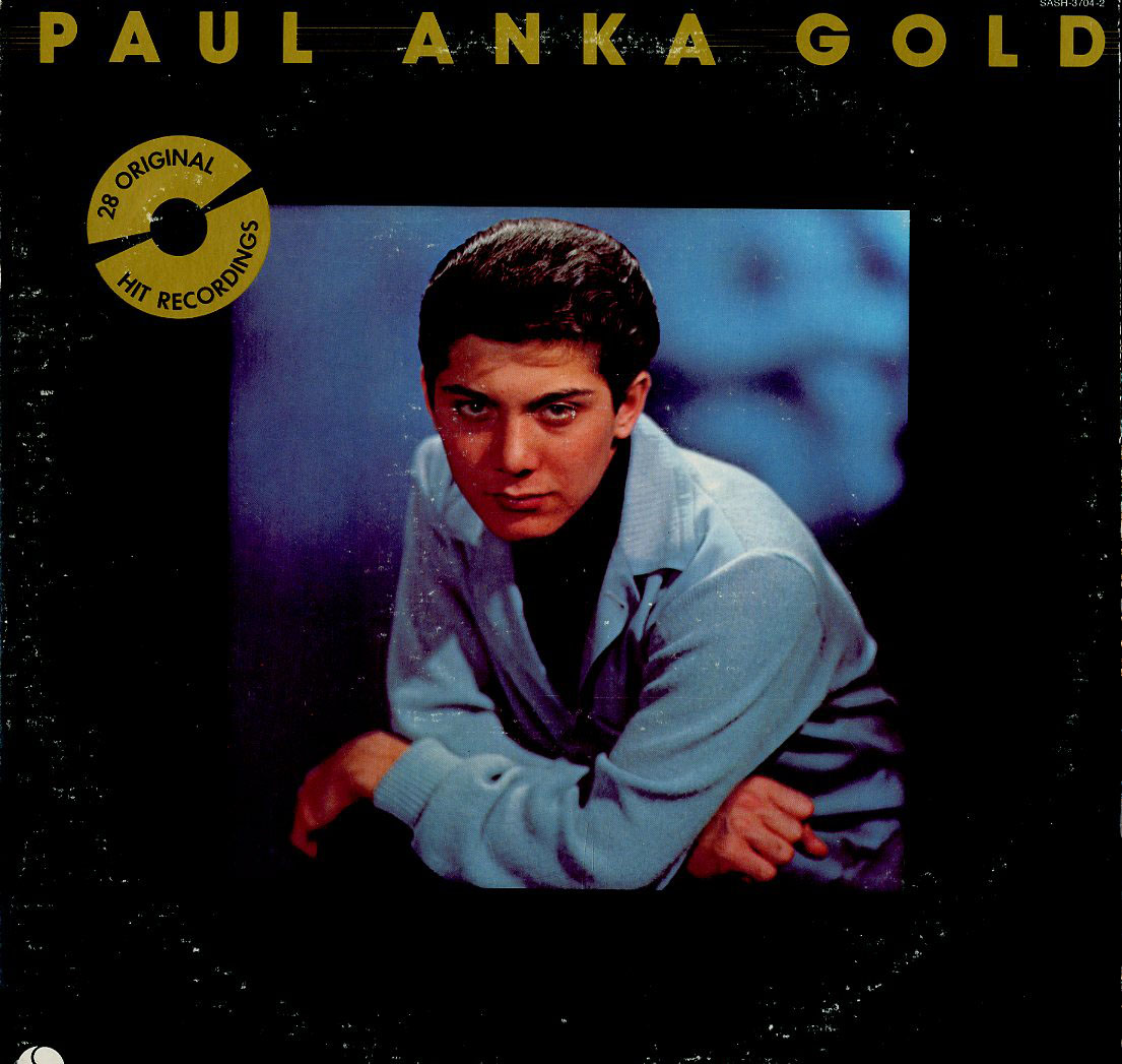 Albumcover Paul Anka - Paul Anka Gold - 28 Original Hit Recordings (Doppel-LP)