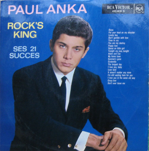 Albumcover Paul Anka - Rock´s King - Ses 21 Succes