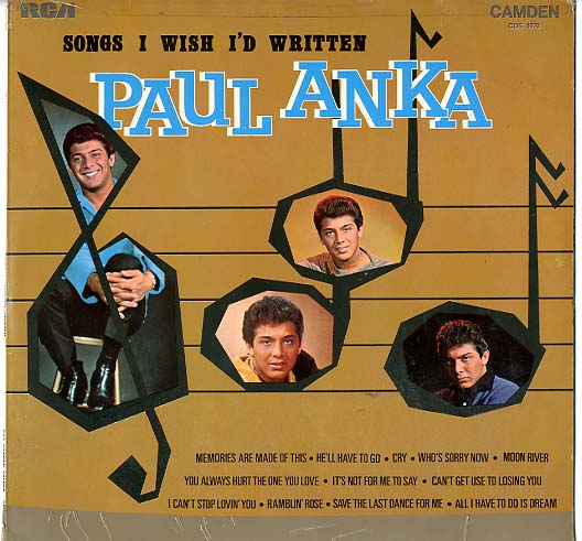 Albumcover Paul Anka - Songs I Wish I´d Written