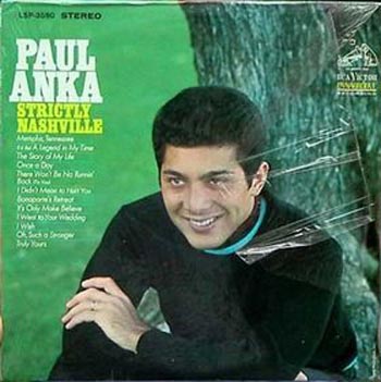 Albumcover Paul Anka - Strictly Nashville