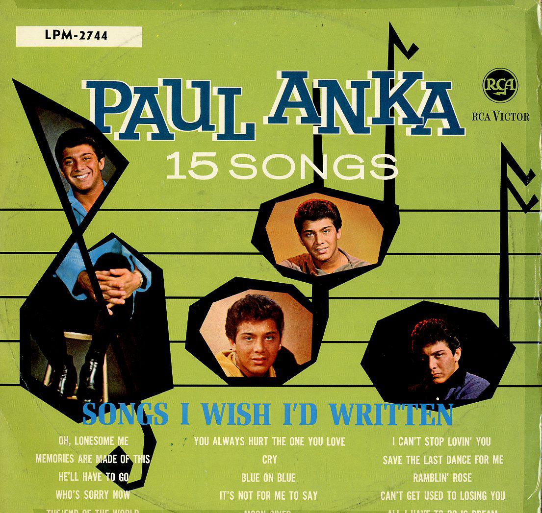 Albumcover Paul Anka - Songs I Wish I´d Written (Orig.)