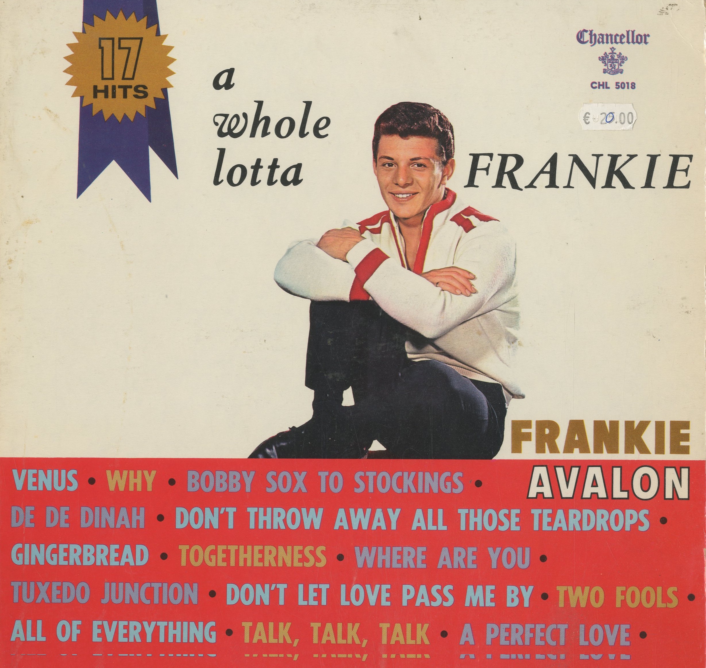 Albumcover Frankie Avalon - A Whole Lotta Frankie