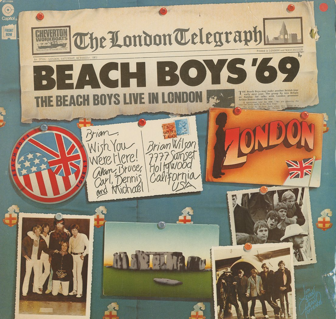Albumcover The Beach Boys - Beach Boys ´69 - The Beach Boys Live in London