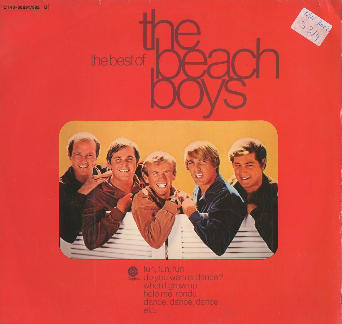 Albumcover The Beach Boys - The Best Of The Beach Boys (DLP) NUR Rec. 2