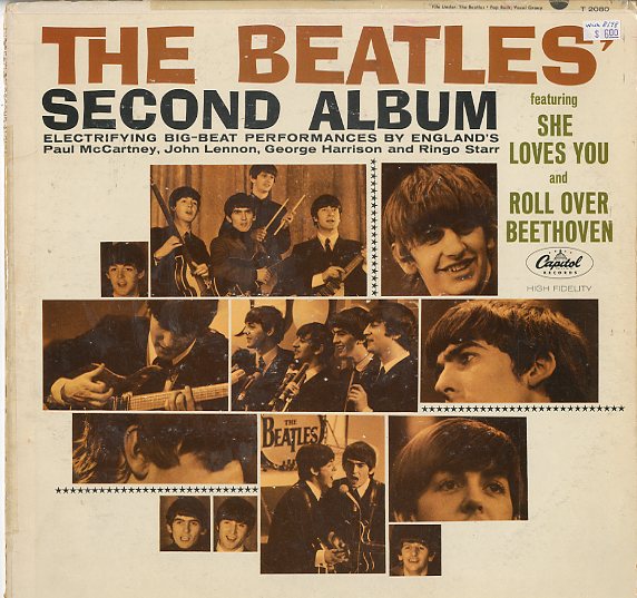 Albumcover The Beatles - Second Album