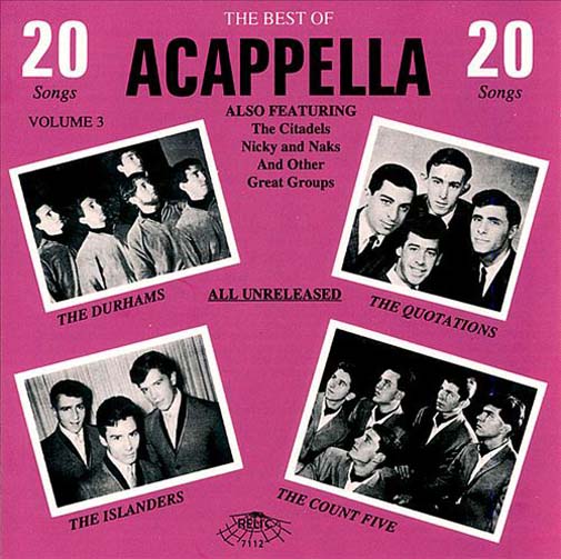 Albumcover Various Artists of the 60s - The Best Of Acappella Vol. 3