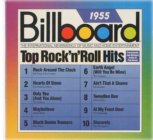 Albumcover Billboard  Hits - Top Rock´n´Roll Hits  Billboard 1955